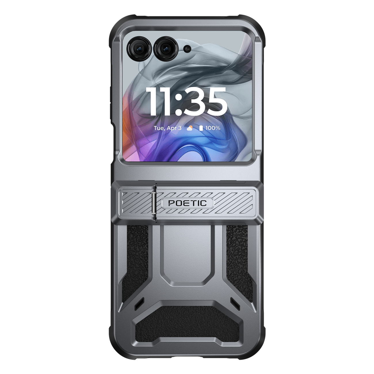 Per Motorola Razr 2023 Custodia Con Fibbia In Metallo Slim - Foto 8