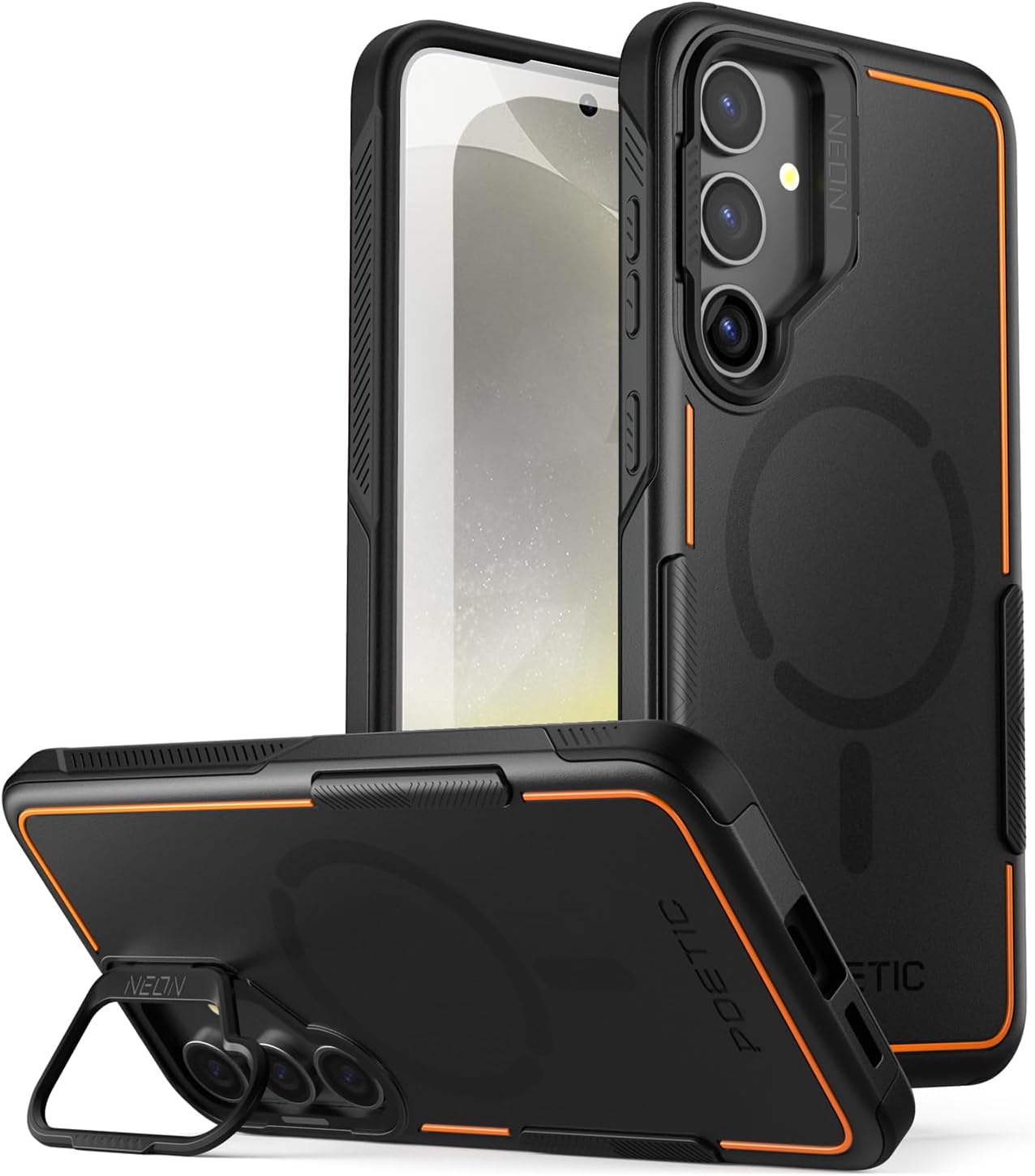 Galaxy S24 Plus Camera Stand with MagSafe Compatible Case Black Galaxy S24 Plus Camera Stand with MagSafe Compatible Case Black