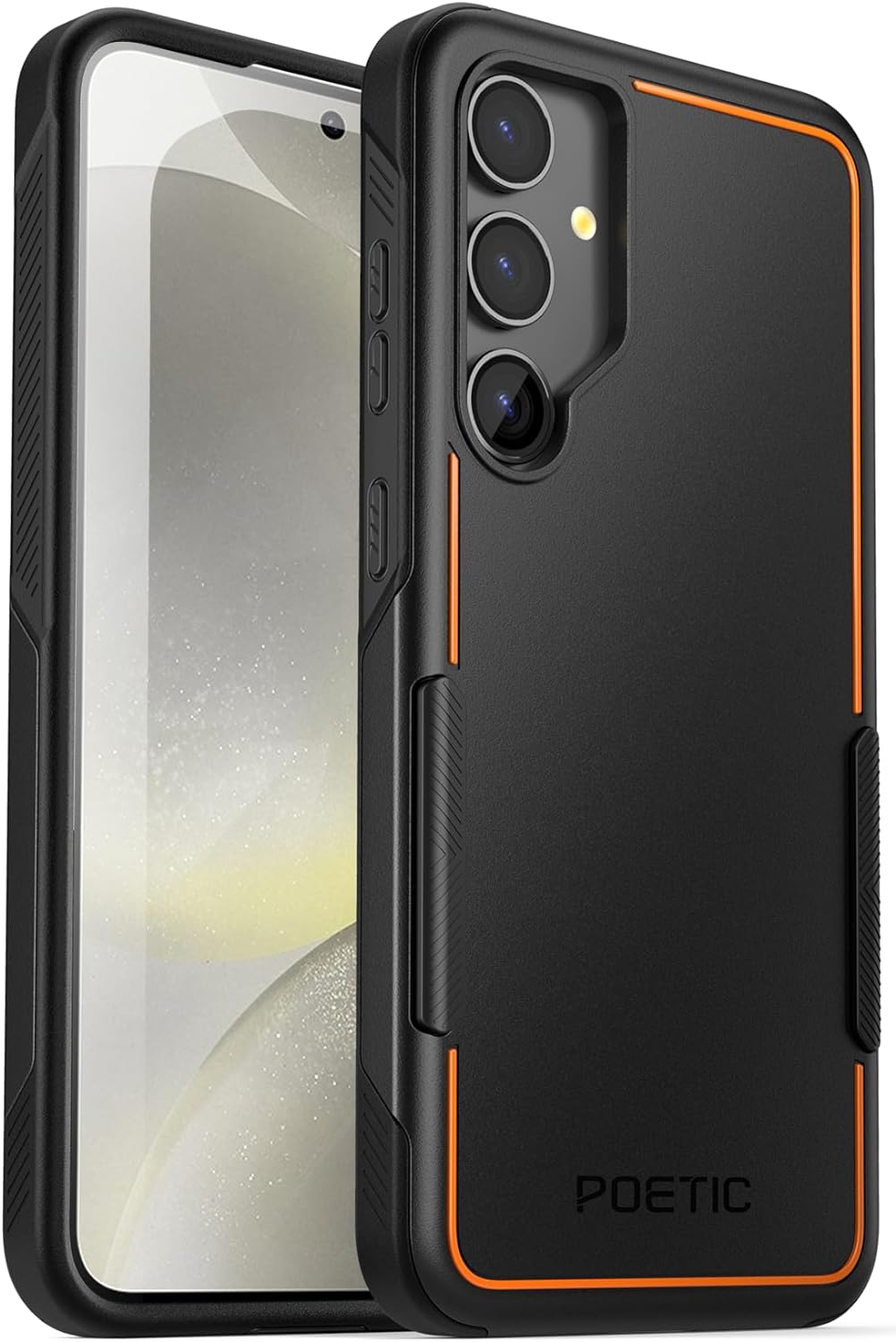 for Samsung Galaxy S24 Case | Poetic Dual Layer Slim Light Weight Cover Black for Samsung Galaxy S24 Case | Poetic Dual Layer Slim Light Weight Cover Black