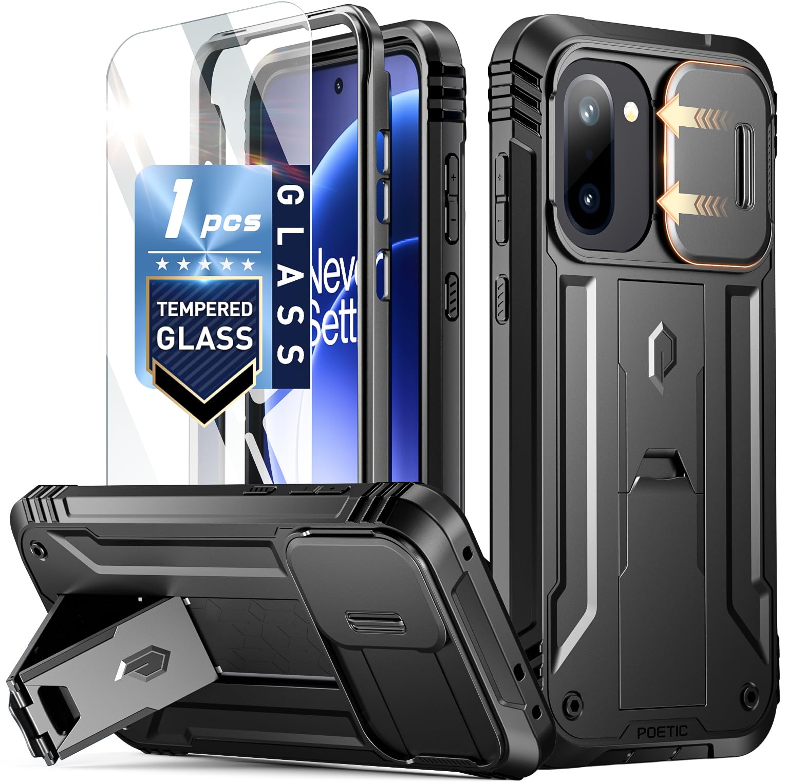 OnePlus 15R 5G Case Black