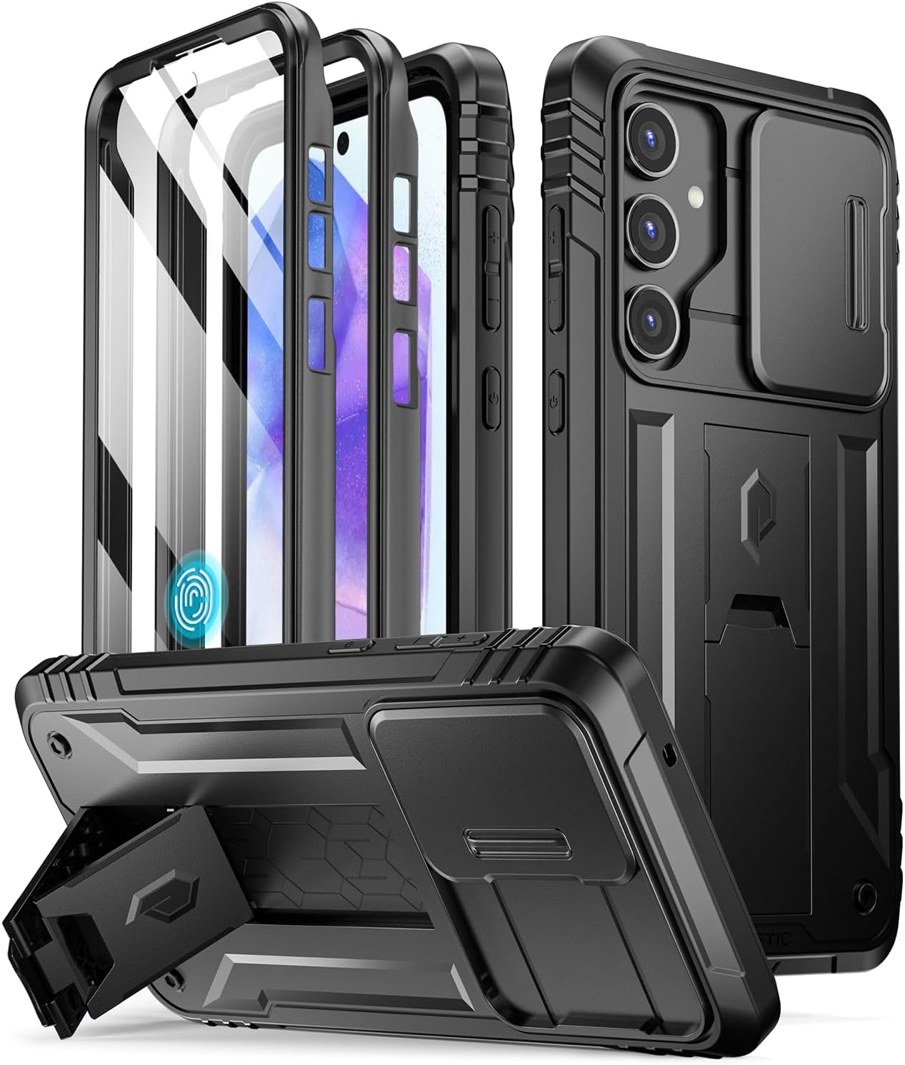 phone case with stand iPhone 15 Pro Max Kickstand Case With MagSafe Caseco Inc