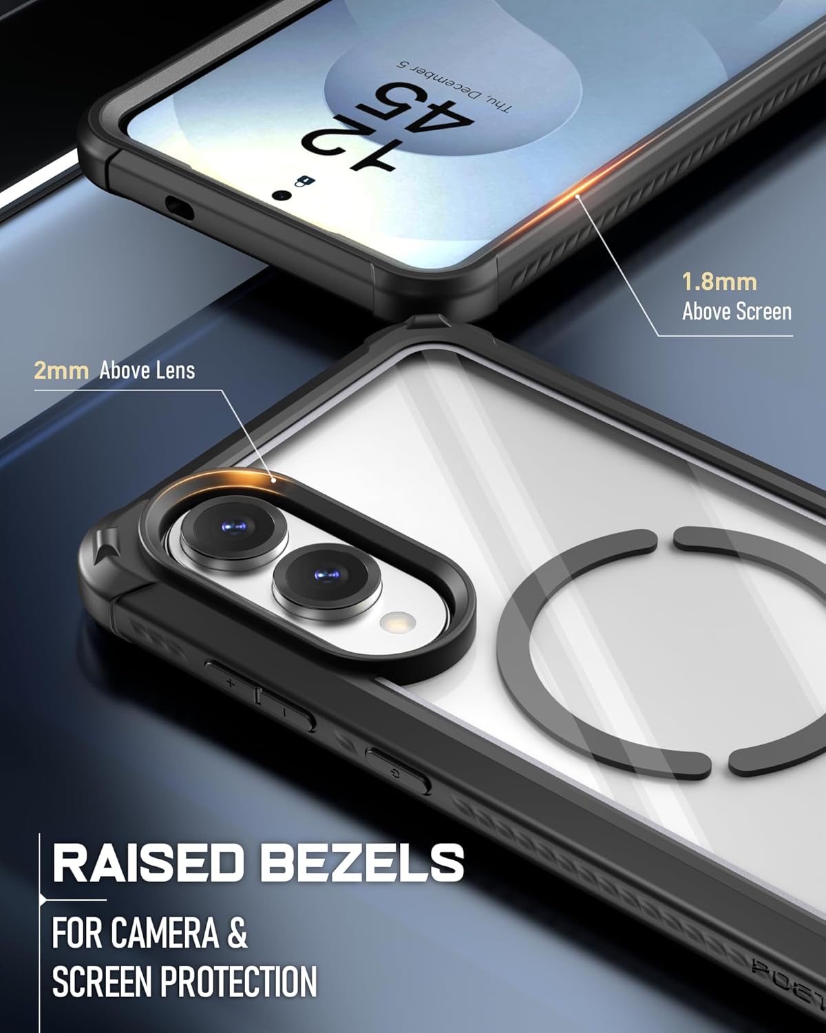Galaxy S25 Edge with MagSafe Case