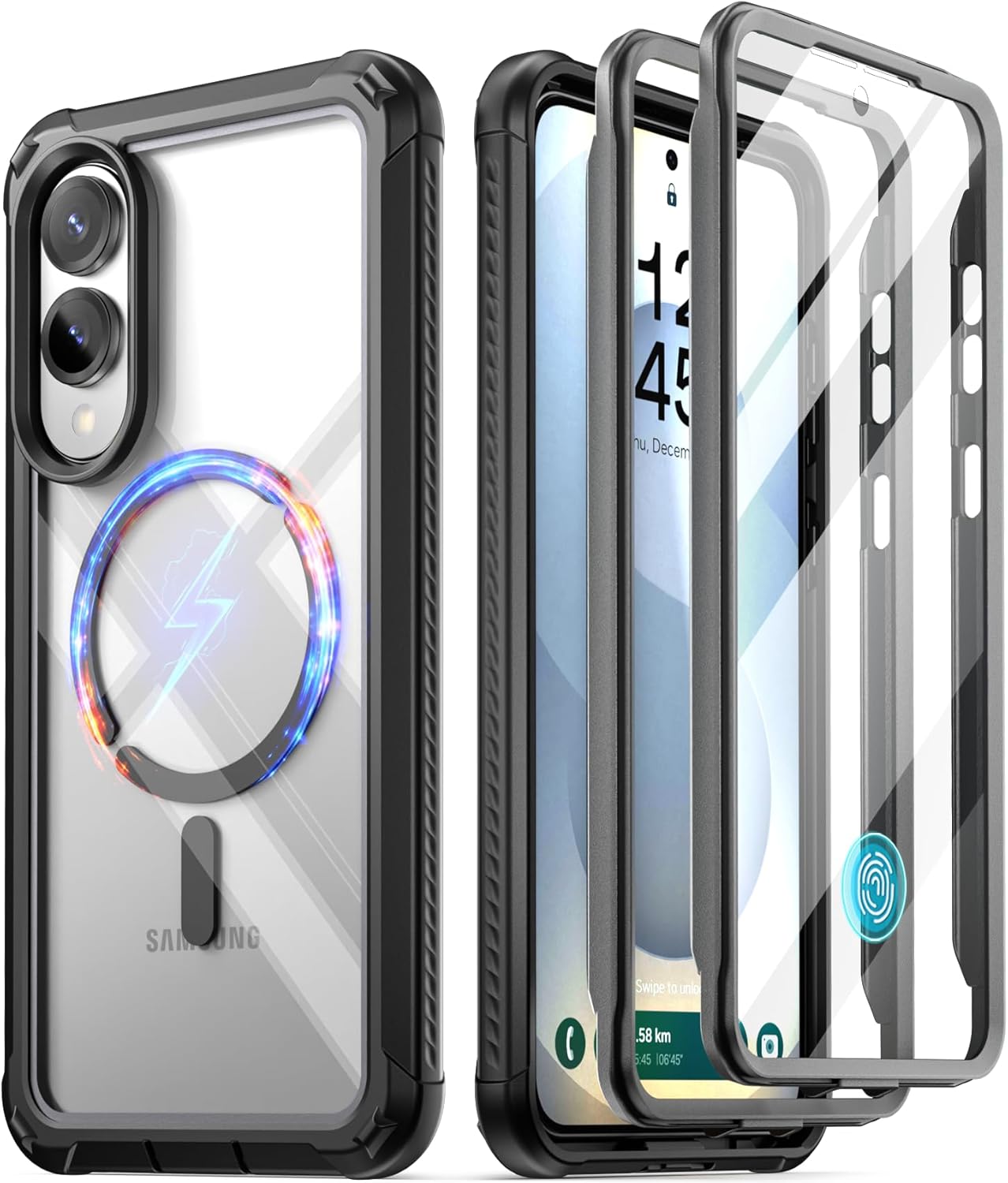 Galaxy S25 Edge with MagSafe Case