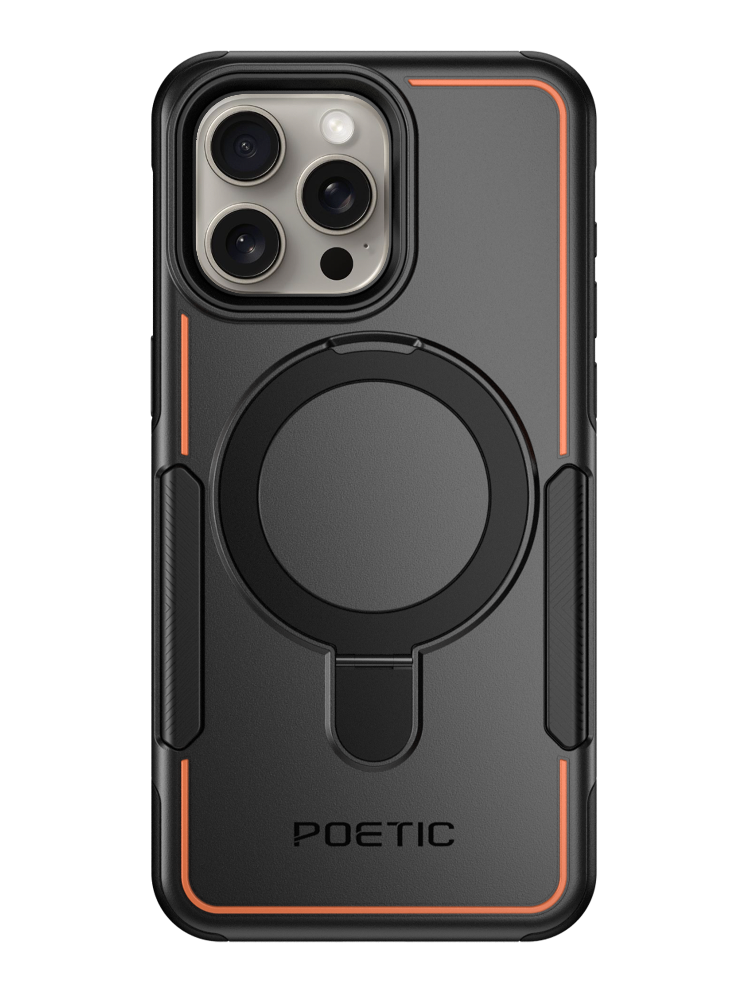 Apple iPhone 15 Pro Case with Ring Stand – Poetic Cases Apple iPhone 15 Pro Case with Ring Stand – Poetic Cases