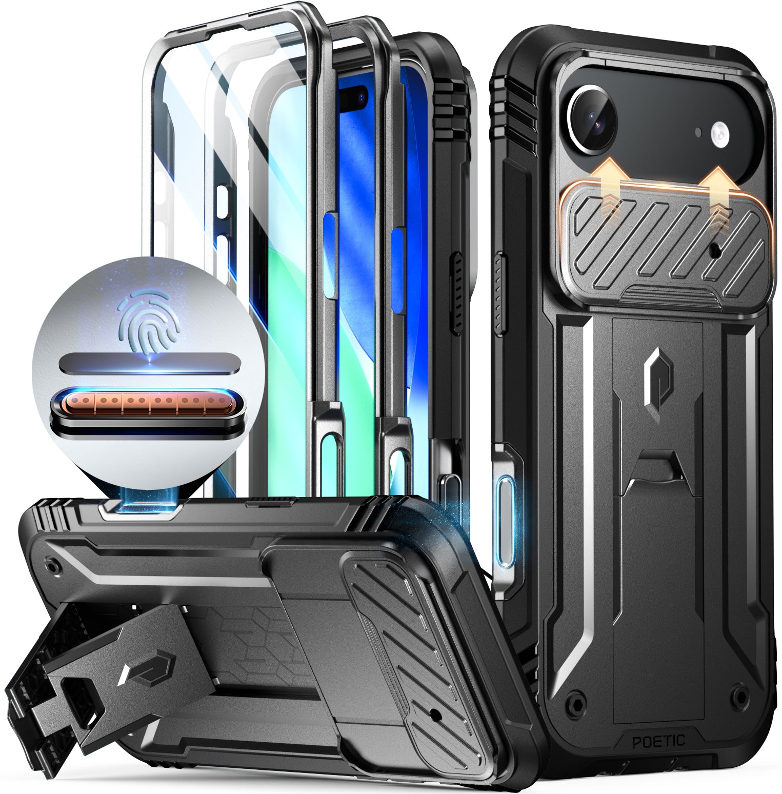 Apple iPhone 17 Air Case Black Apple iPhone 17 Air Case Black