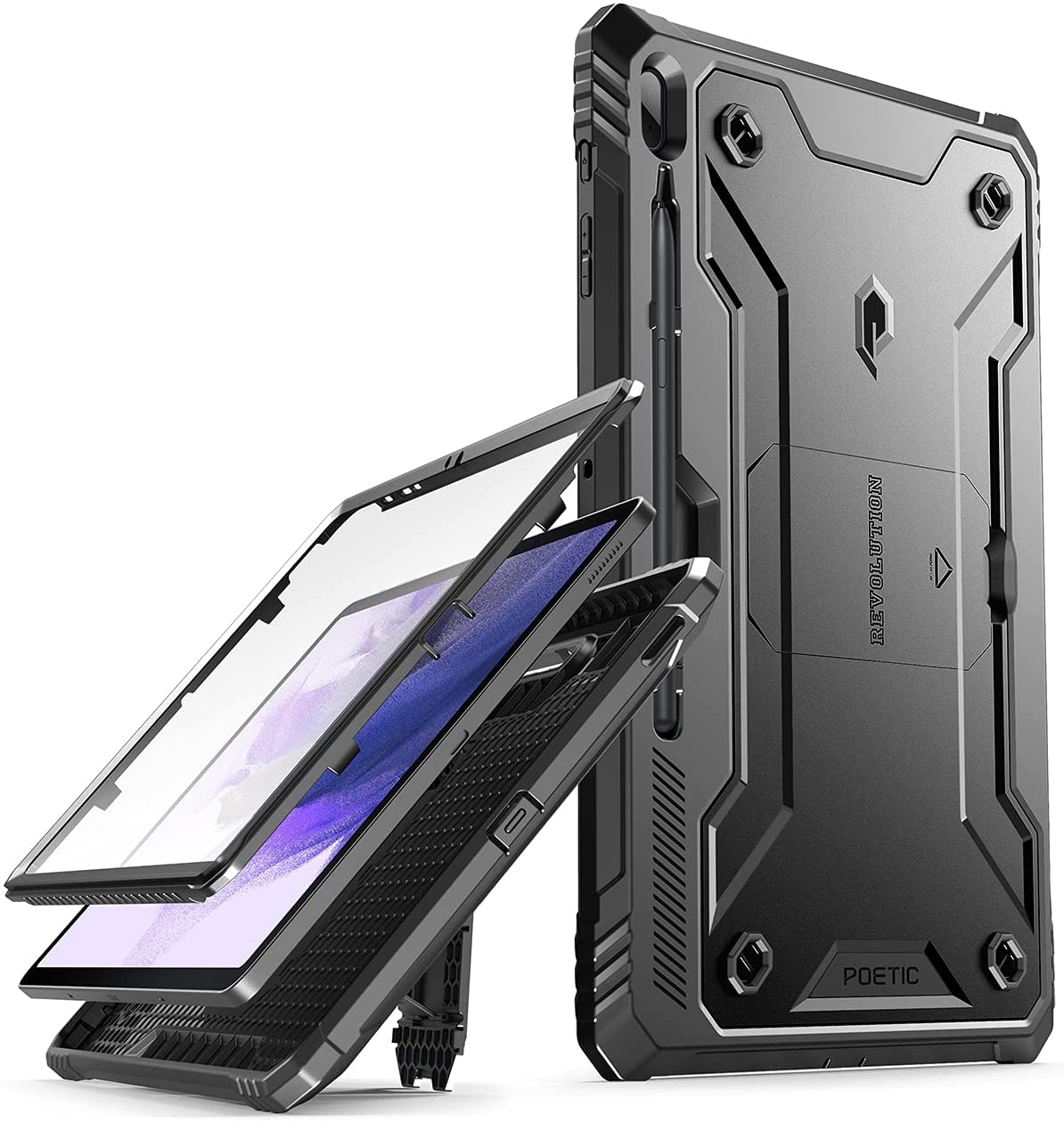 Galaxy Tab S7 Fe 12.4 inch Case Black