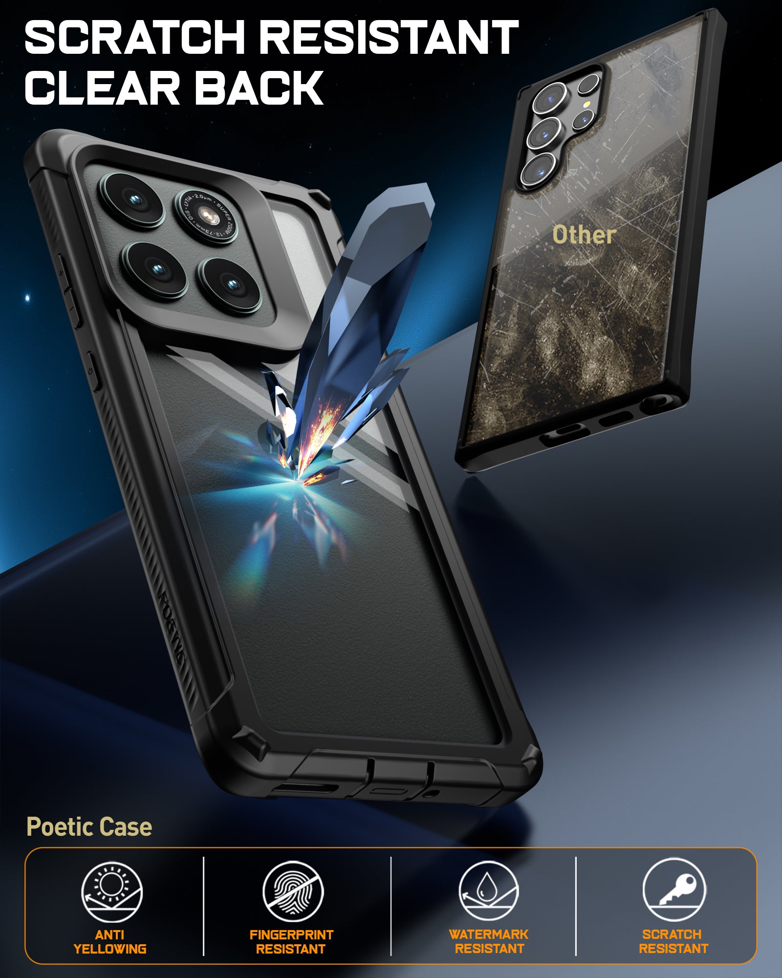 Moto Edge 2025 Case Black Moto Edge 2025 Case Black