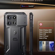 Moto G Stylus 5G 2026 with Slide Camera Cover Case
