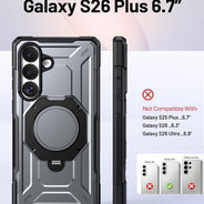 Galaxy S26 Plus Spartan Case with Ring Stand