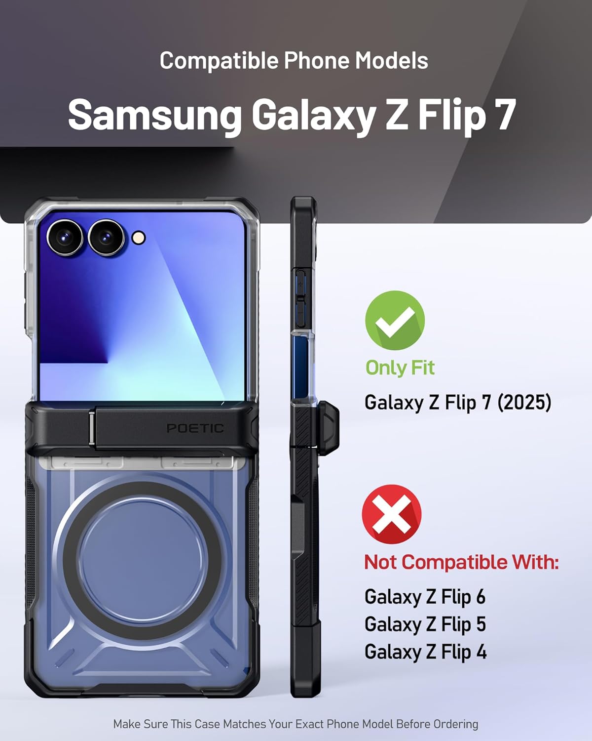 Samsung Galaxy Z Flip 7 with MagSafe