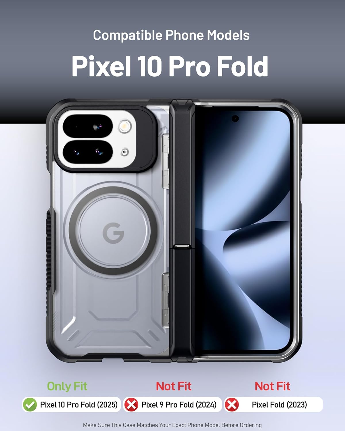 Google Pixel 10 Pro Fold with MagSafe Case – Poetic Cases