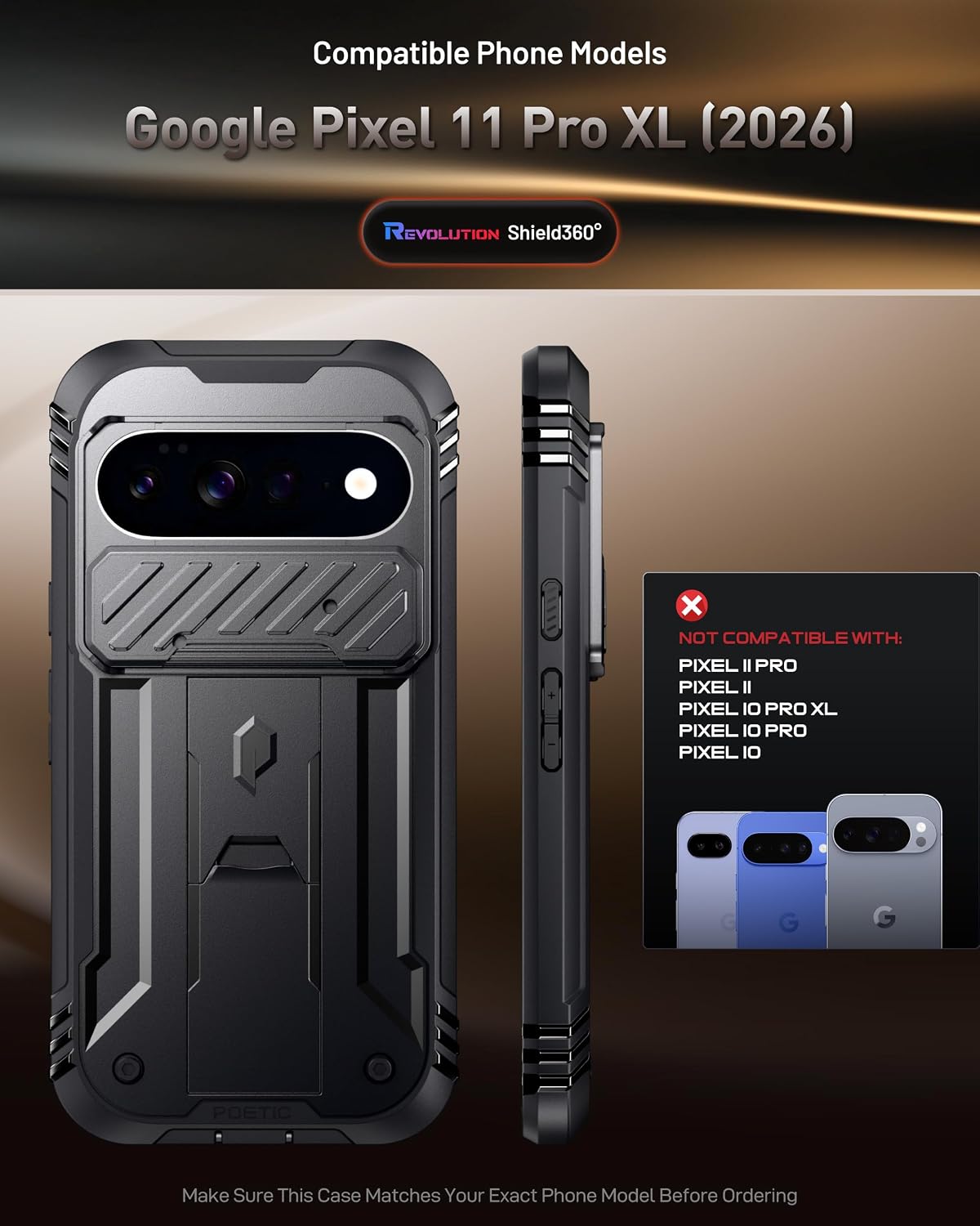 Google Pixel 11 case [Camera Slide]