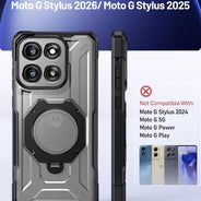 Moto G Stylus 5G 2026 with Magnetic Ring Kickstand