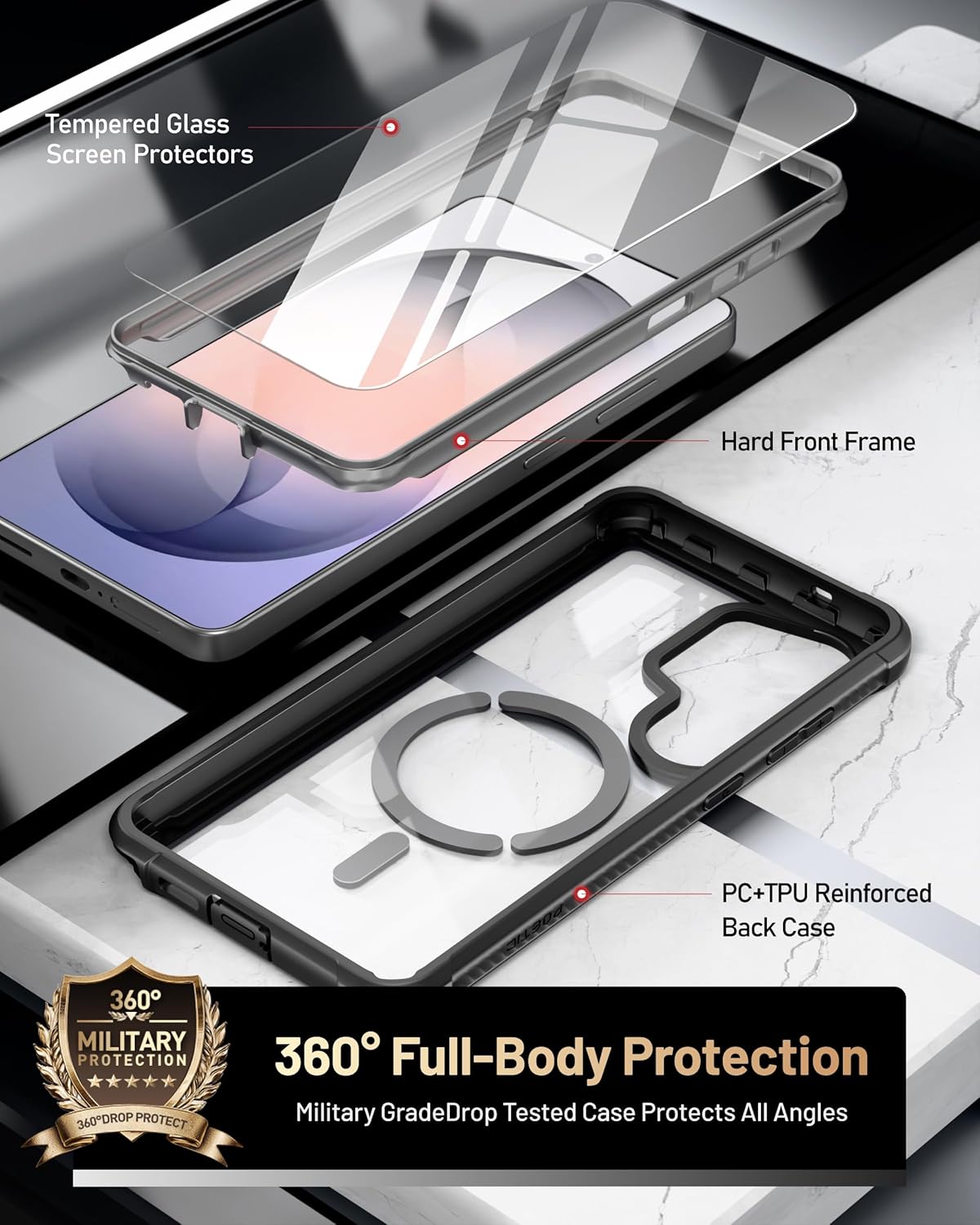 Galaxy S26 Ultra with MagSafe Case