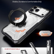 Apple 18 Pro case Magsafe Ring Stand