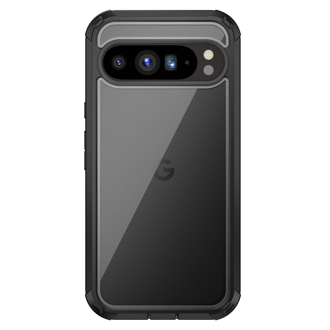 Poetic Guardian Case for Google Pixel 9/9 Pro 5G, Built-in Screen Protector [Work with Fingerprint Id], Purple