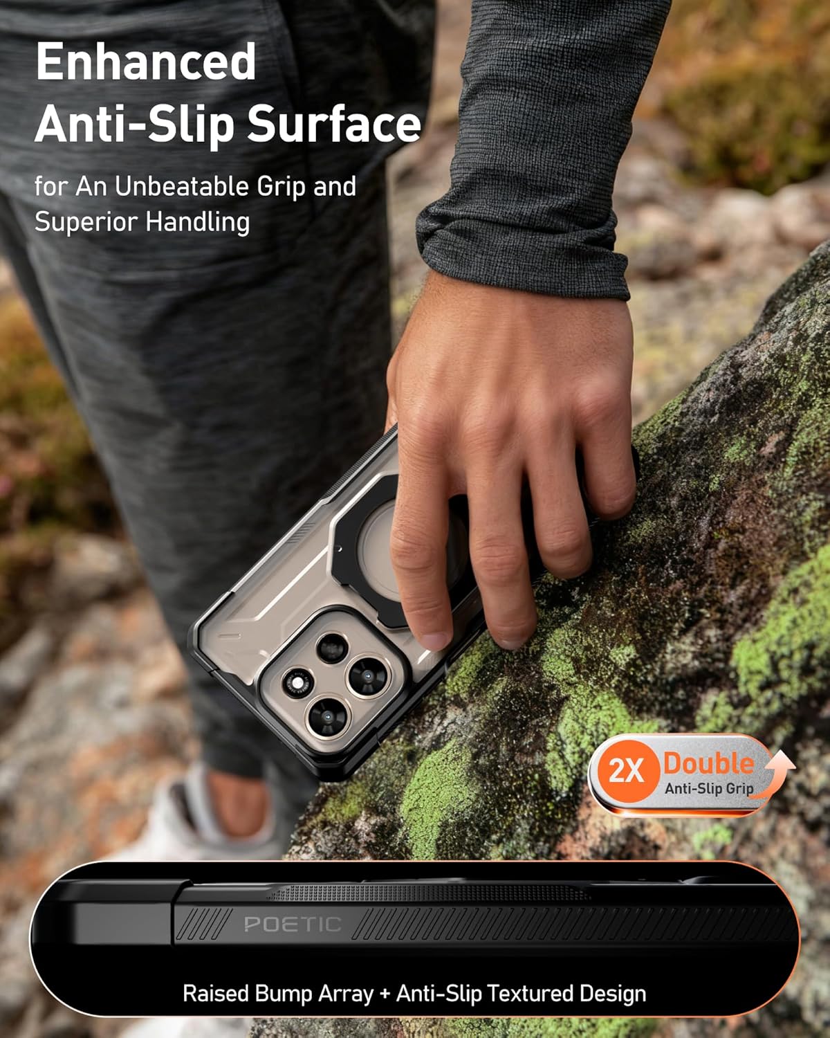 Moto G Power 5G (2025 & 2026) Spartan Case with Ring Stand
