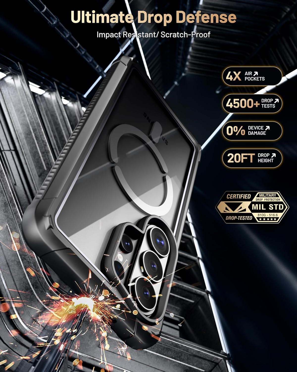 Galaxy S26 Ultra with MagSafe Case