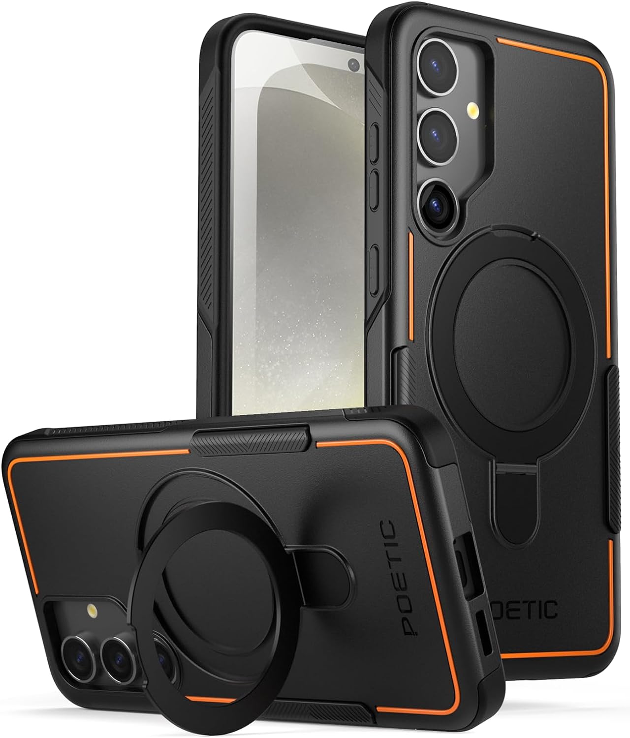 Galaxy S24 Plus Magnetic Ring Stand Case – Poetic Cases