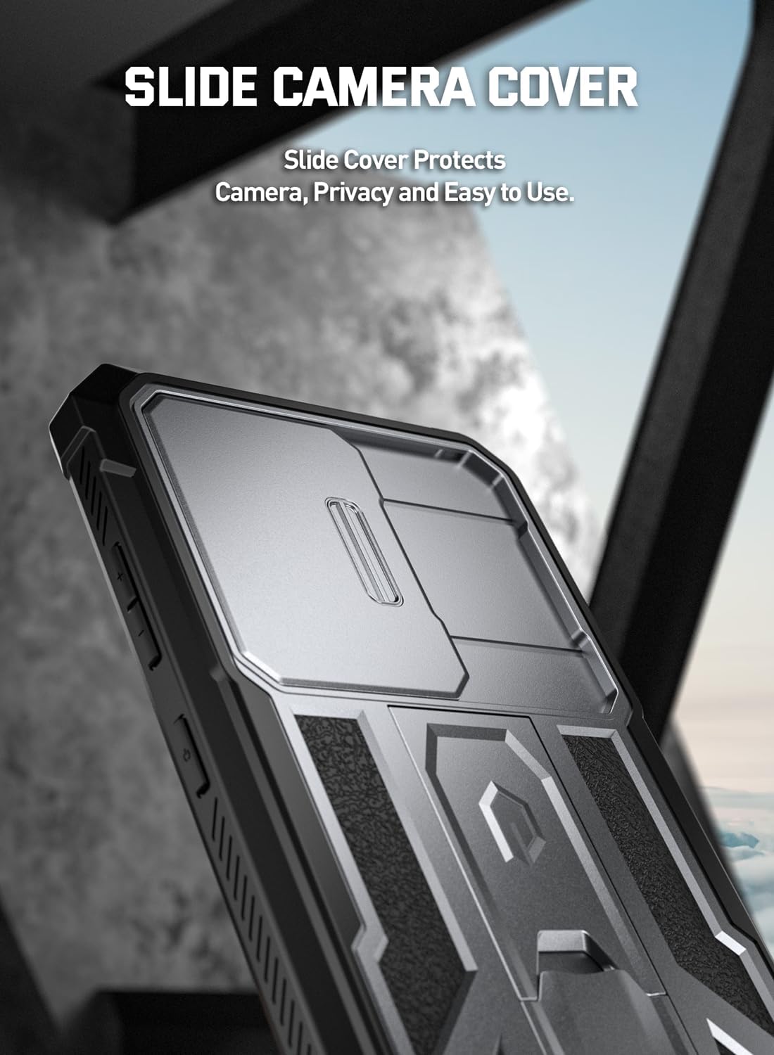 Galaxy S24 with Slide Camera Cover Case
