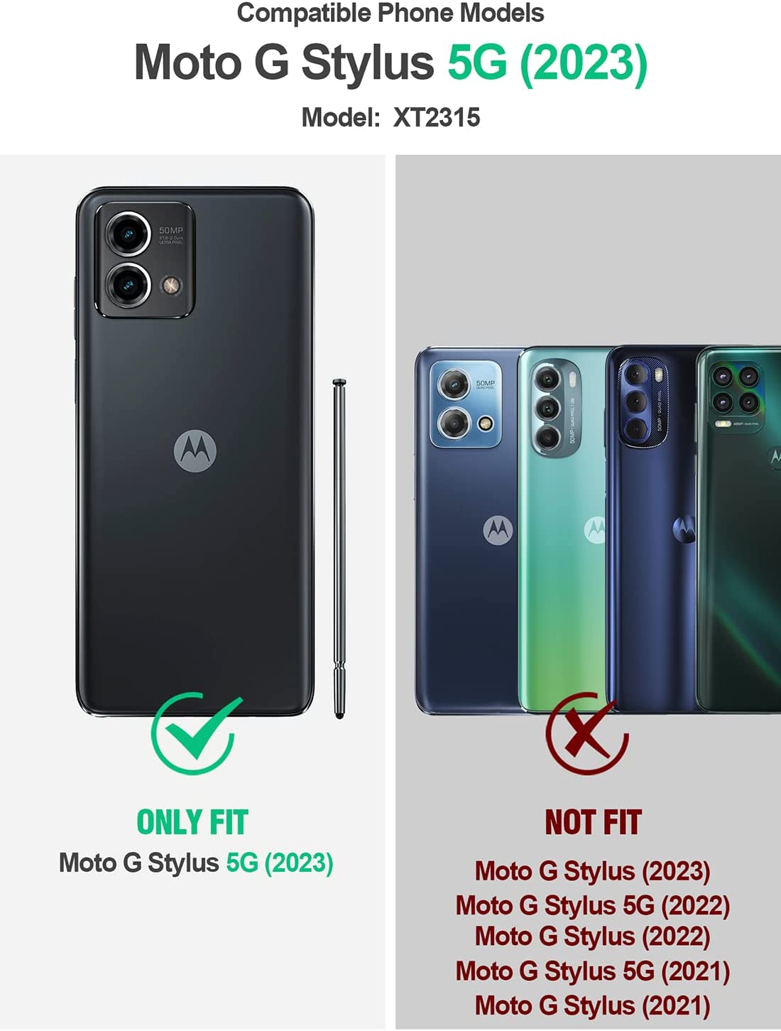 2023 Moto G Stylus 5G Case 2023 Moto G Stylus 5G Case