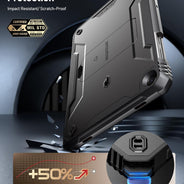 Galaxy Tab A11 Plus / A9 Plus Case Built in-Screen Protector with Kickstand