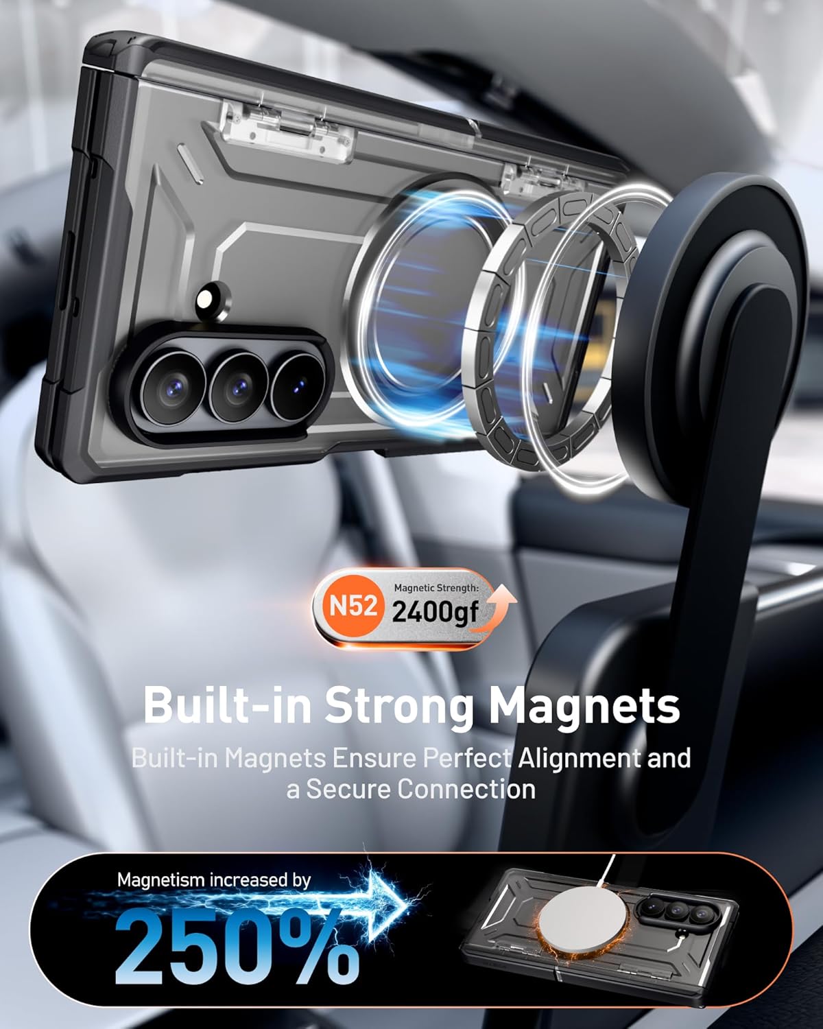Samsung Galaxy Z Fold 7 with MagSafe