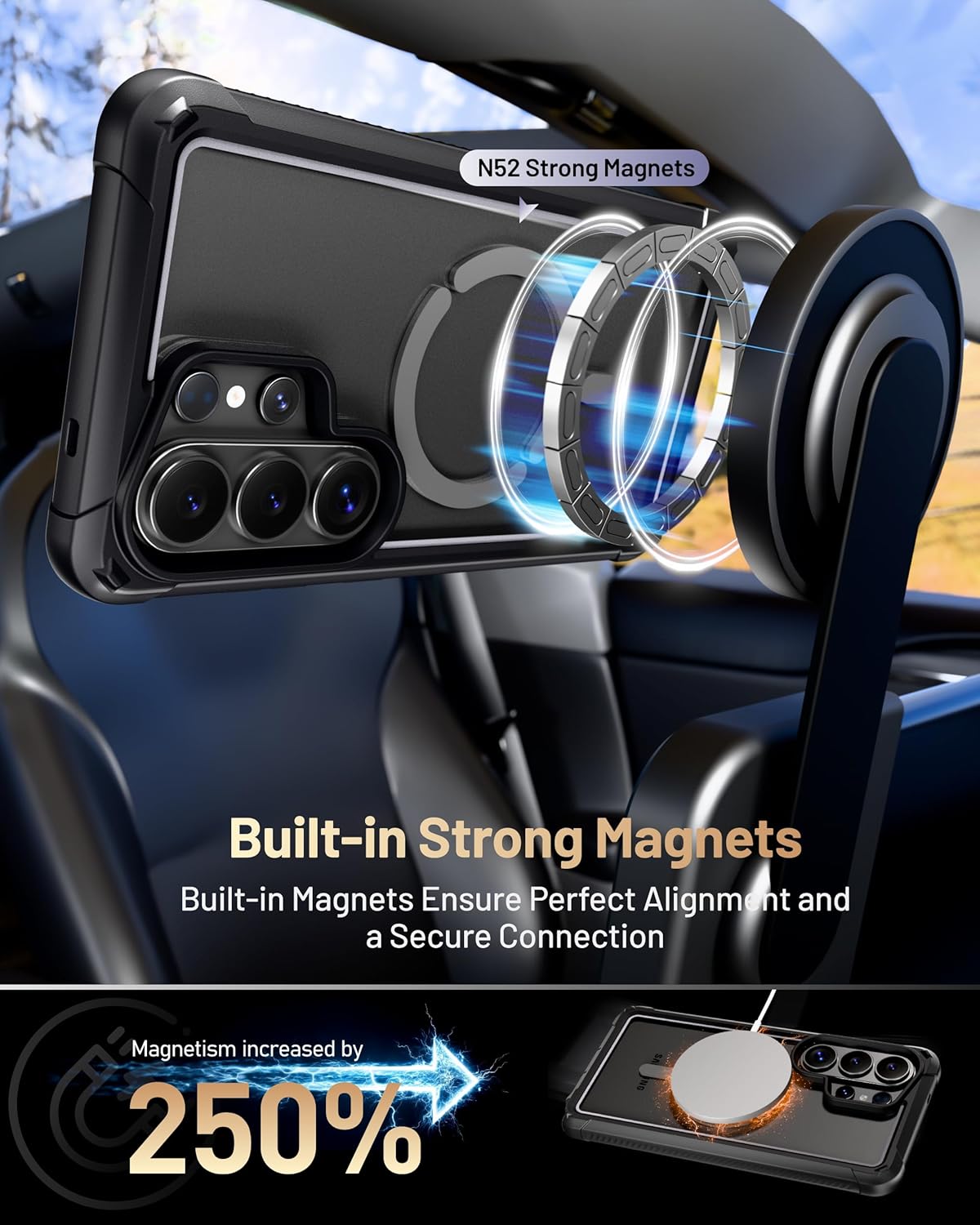 Galaxy S26 Ultra with MagSafe Case