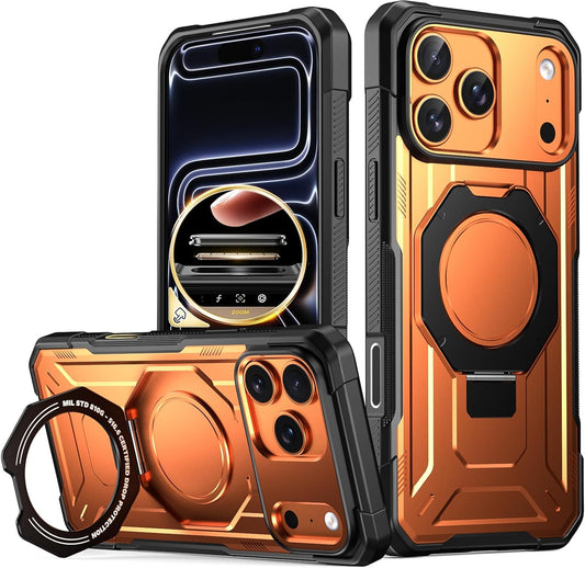 Apple iPhone 17 Pro with MagSafe Ring Stand Case