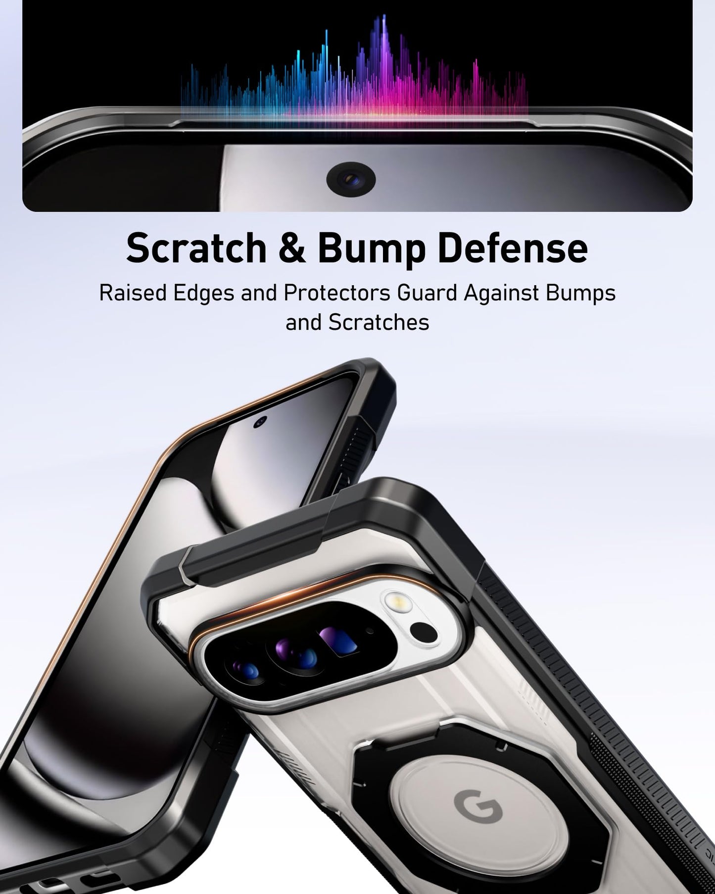 Google Pixel 10 Pro XL Spartan Case with Ring Stand