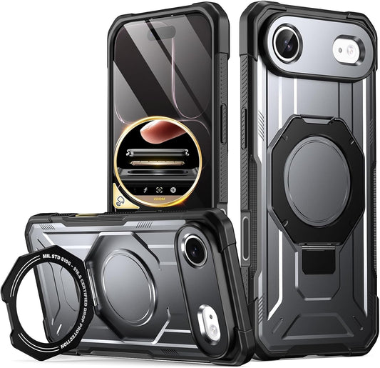 Apple iPhone 17 Air with Magsafe Ring Stand Case
