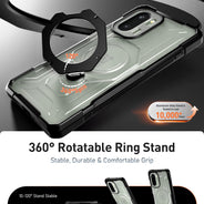 OnePlus 15R Spartan Case with Ring Stand