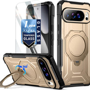 Google Pixel 10 Pro XL Spartan Case with Ring Stand