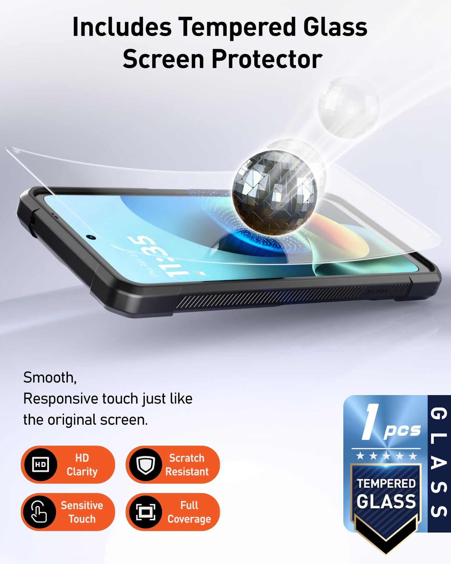 Moto G Play (2026) I Moto G 5G (2025 & 2026) Spartan Case with Ring Stand