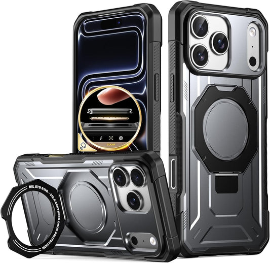Apple iPhone 17 Pro with MagSafe Ring Stand Case