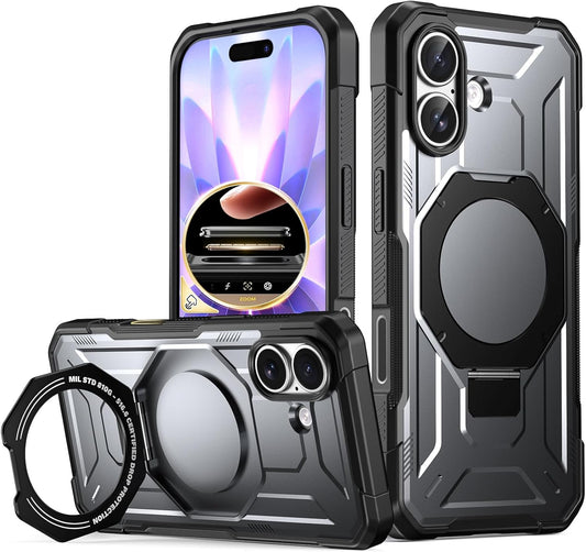 Apple iPhone 17 with Magsafe Ring Stand Case