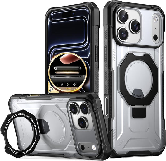 Apple iPhone 17 Pro with MagSafe Ring Stand Case