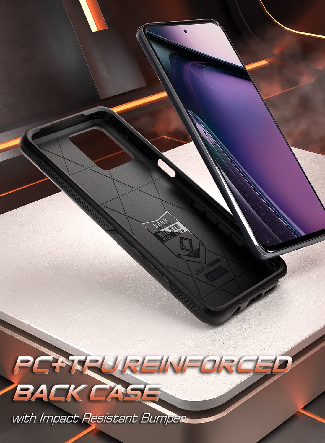 Louis Vuitton Neon Motorola Moto G Stylus 5G (2023) Clear Case