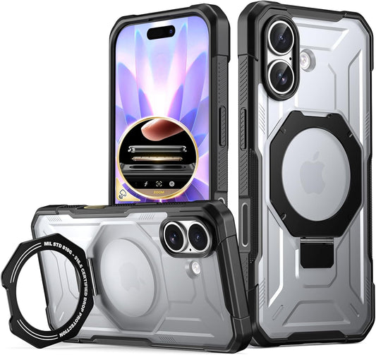 Apple iPhone 17 with Magsafe Ring Stand Case