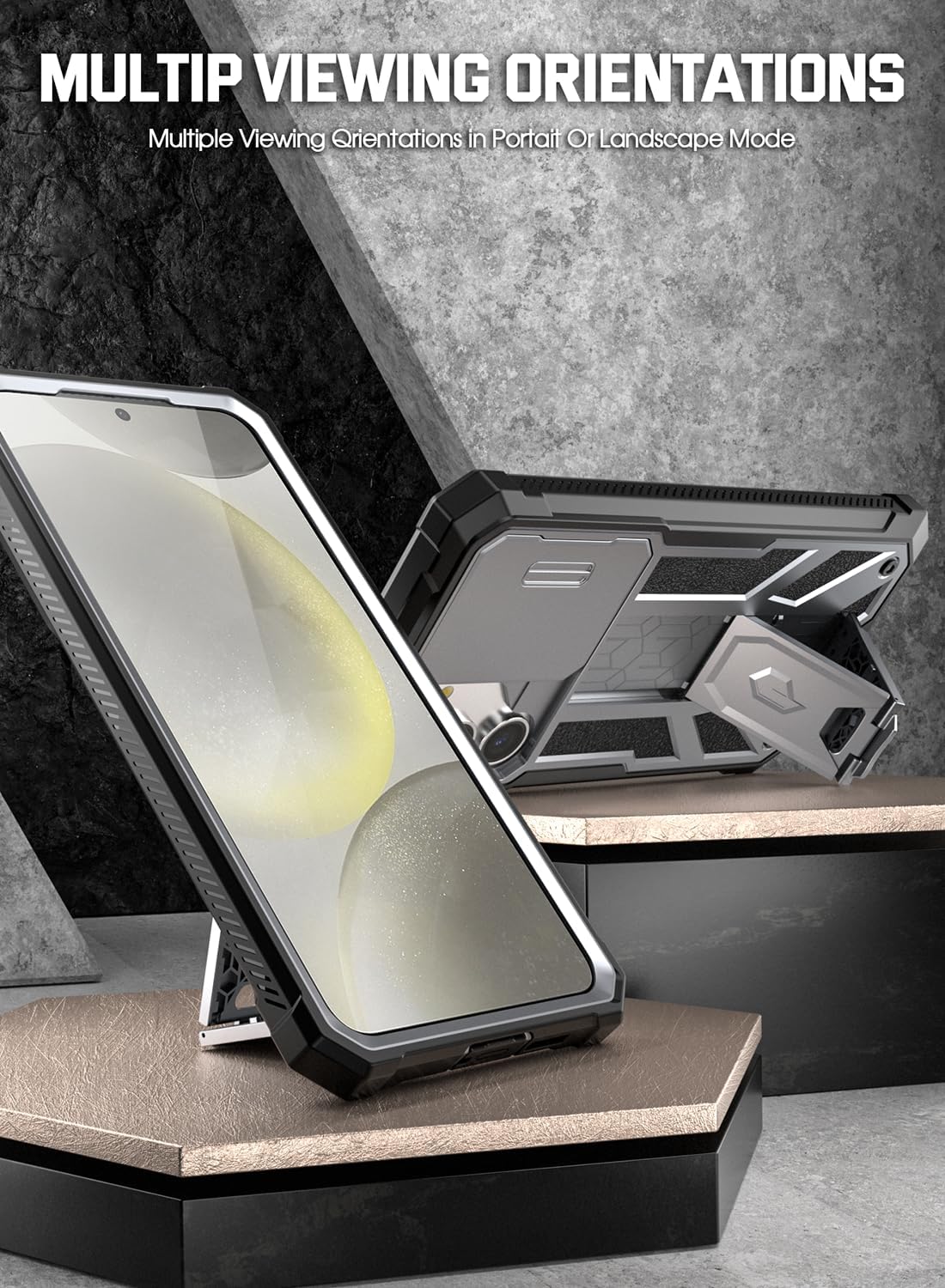 Galaxy S24 with Slide Camera Cover Case