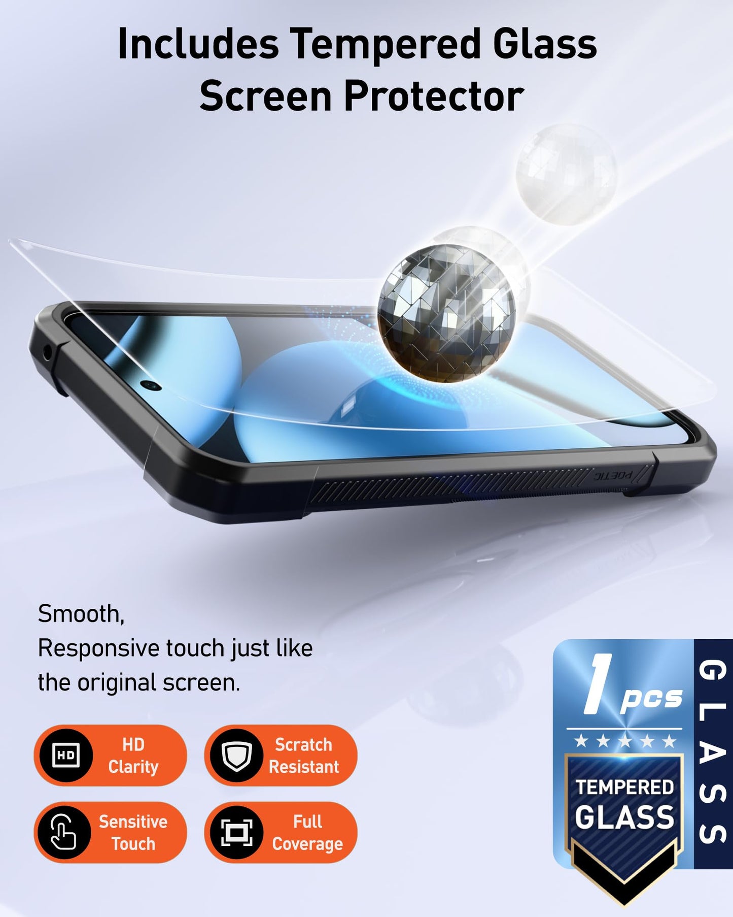 Google Pixel 10 / 10 Pro Spartan Case with Ring Stand