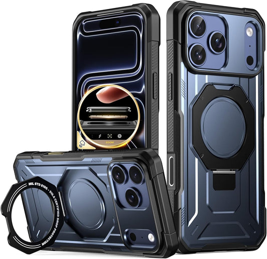 Apple iPhone 17 Pro with MagSafe Ring Stand Case