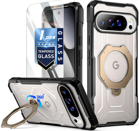 Google Pixel 10 Pro XL Spartan Case with Ring Stand