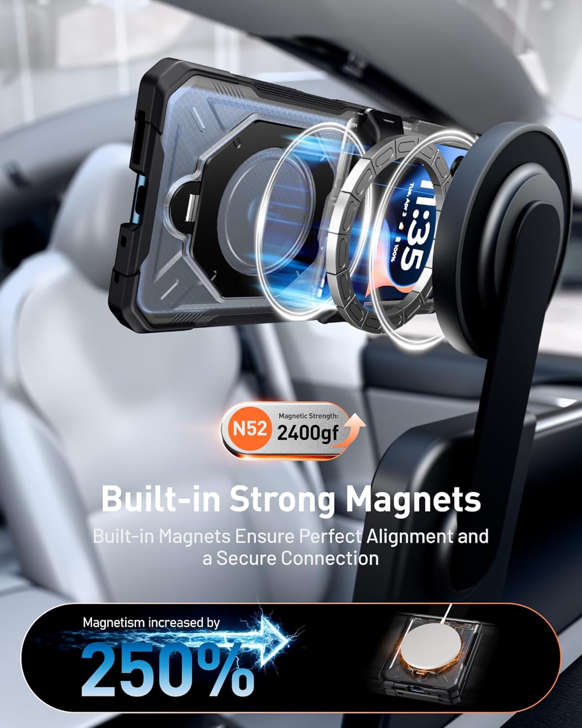 Moto Razr 2026/2025/2024 Case with Ring Stand