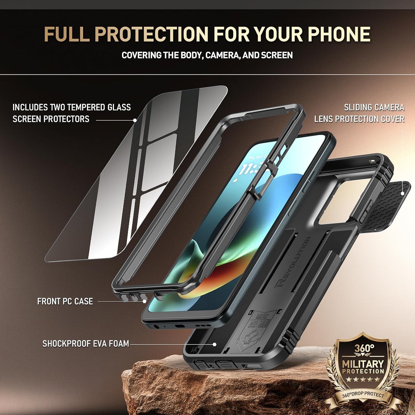 Moto G Play 5G (2026) / Moto G 5G (2026) Revolution Case