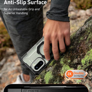 OnePlus 15R Spartan Case with Ring Stand