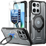 Moto G Play (2026) I Moto G 5G (2025 & 2026) Spartan Case with Ring Stand