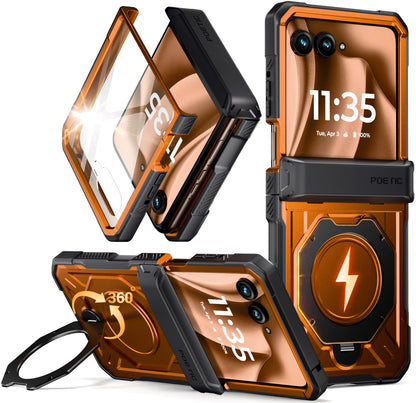 Moto Razr Plus 2026/2025/2024 Case with Ring Stand