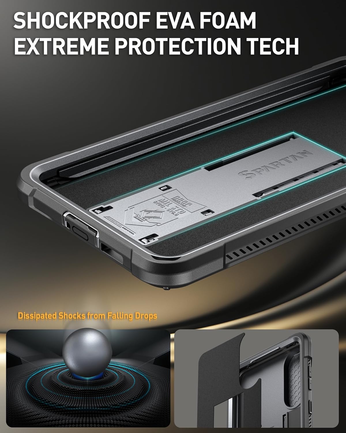 Galaxy S25 Edge with Slide Camera Cover Case
