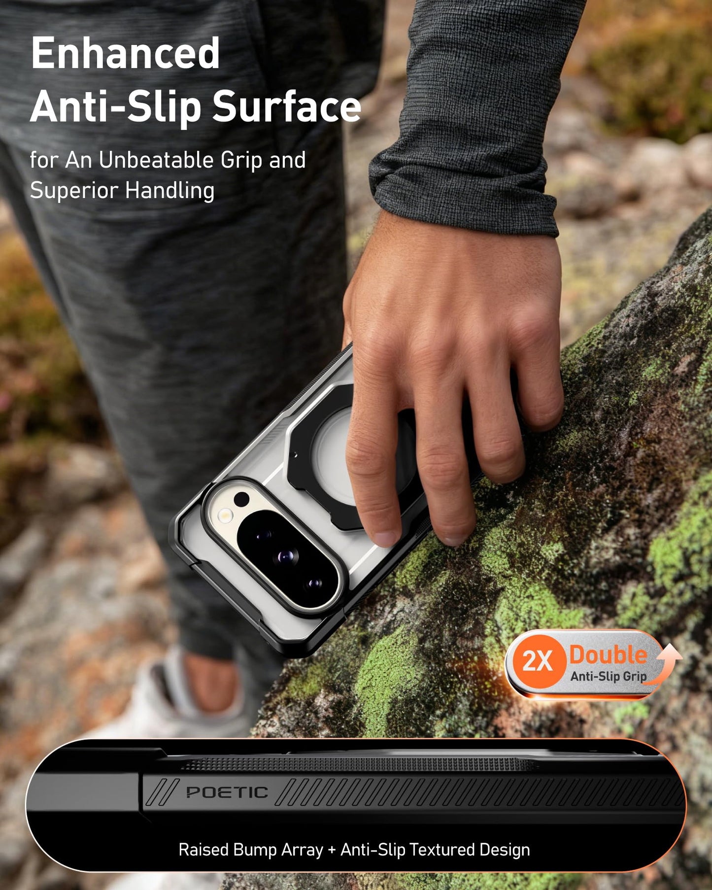 Google Pixel 10 / 10 Pro Spartan Case with Ring Stand